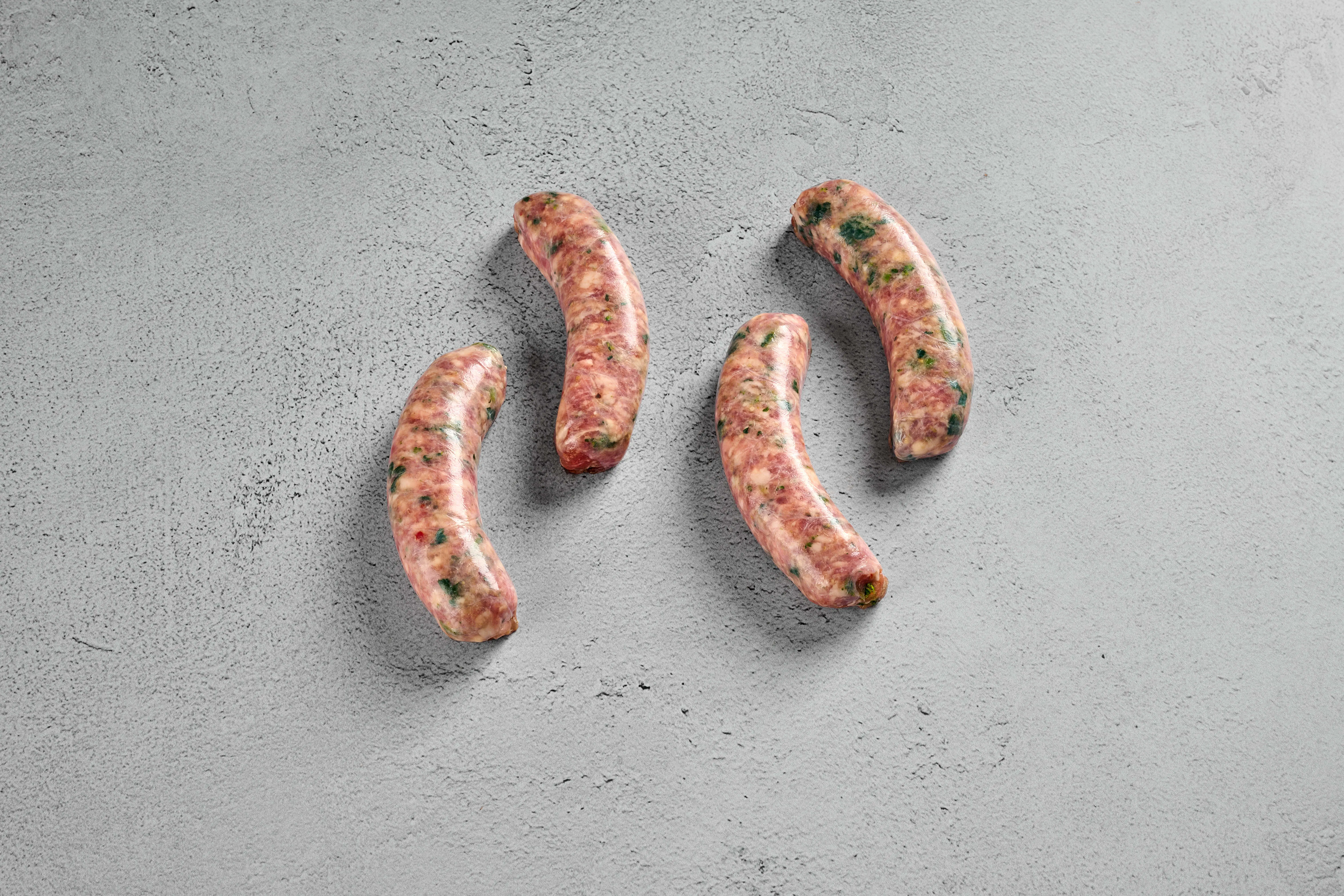 3821 RAW Broccoli Rabe Provolone Pork Sausage - Martin's