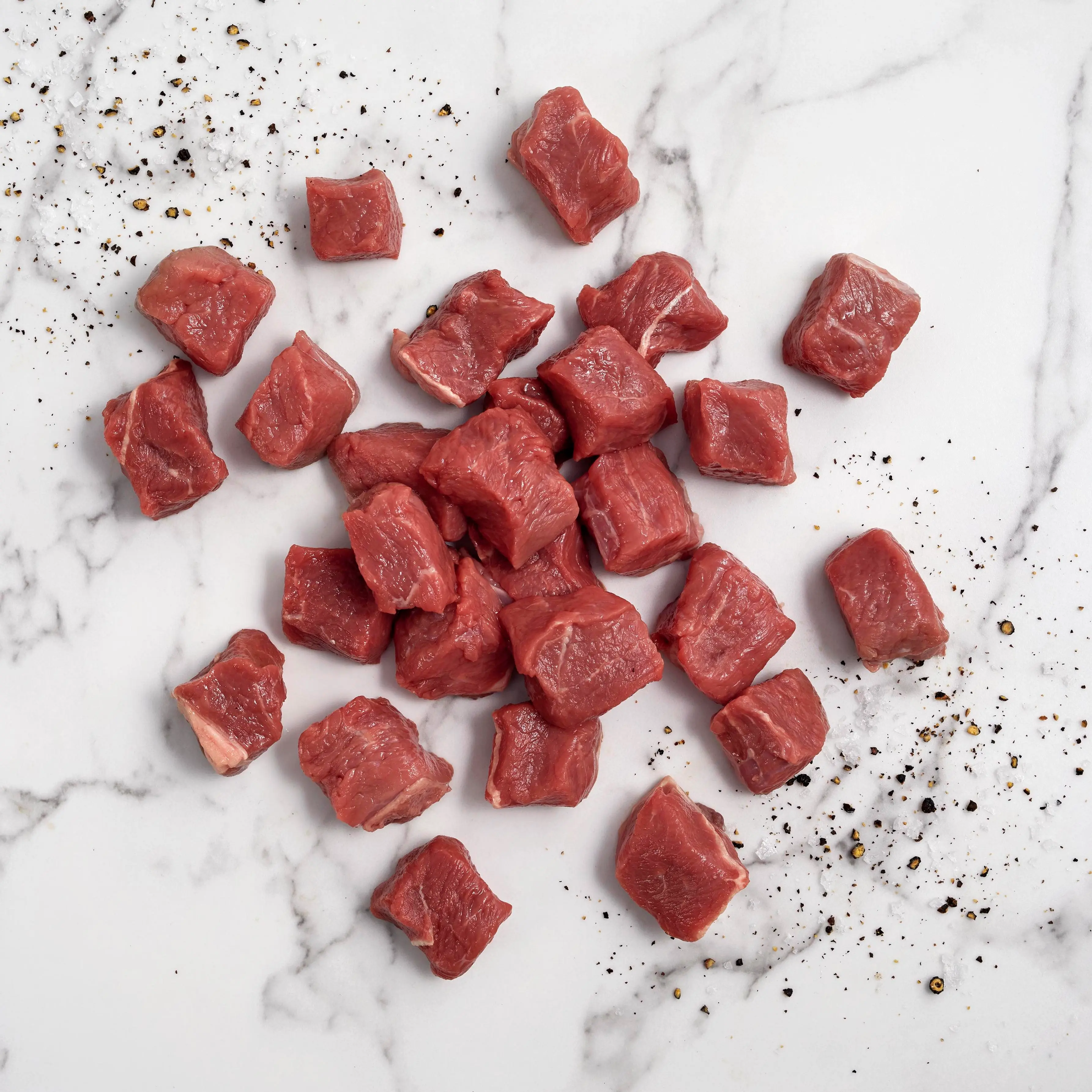 WFC 6601 NB Veal StewingCube Raw