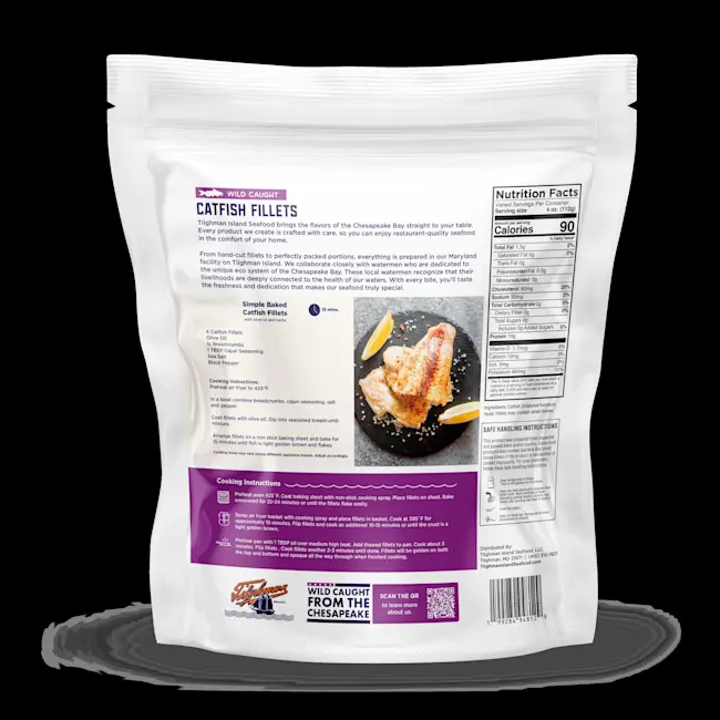6315 PACKAGED Catfish fillets