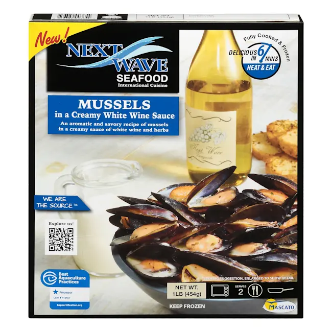 6354 - Mussels in Creamy White Wine Sauce - Picture 1