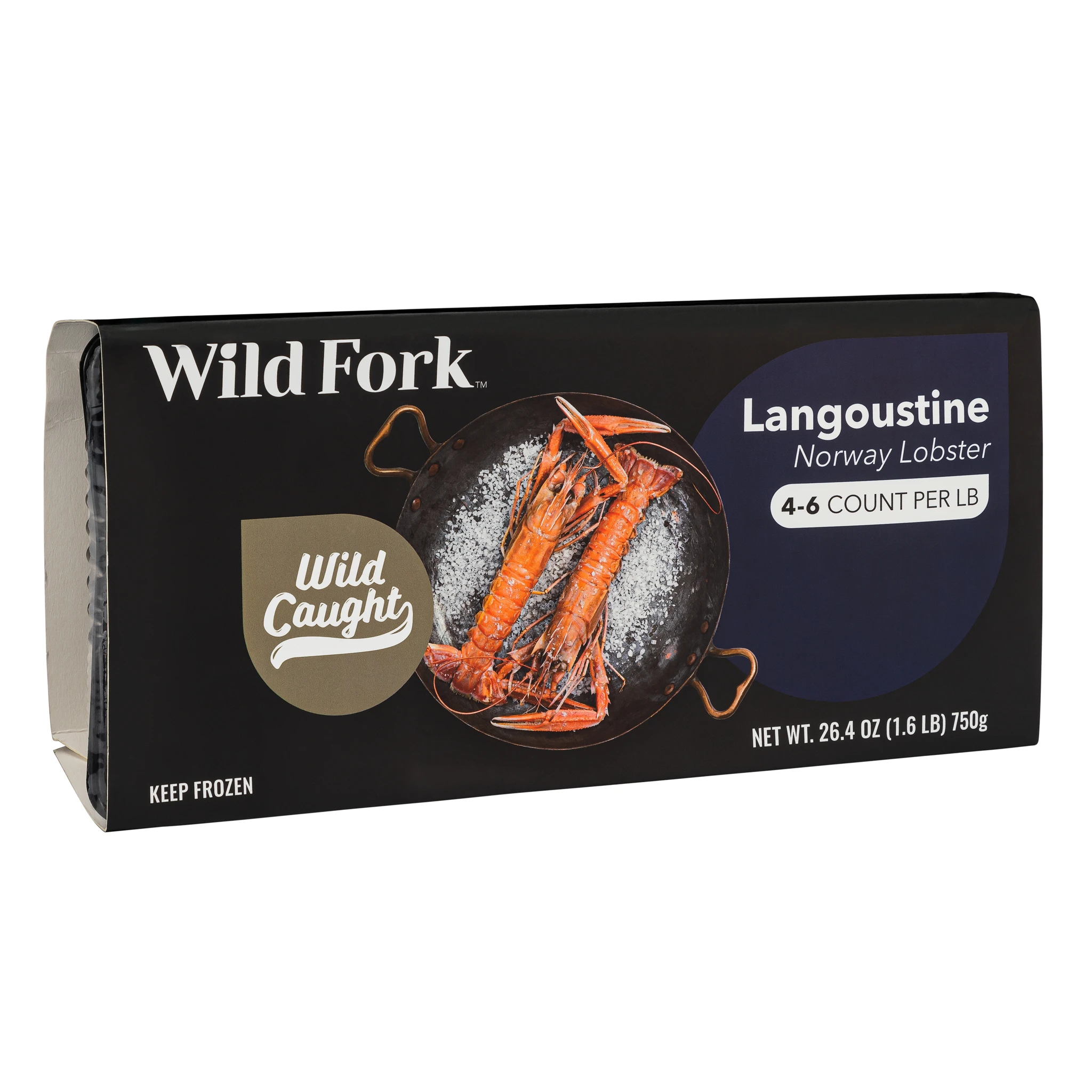 6134 WF PACKAGED LANGOUSTINES - NORWAY LOBSTER SEAFOOD