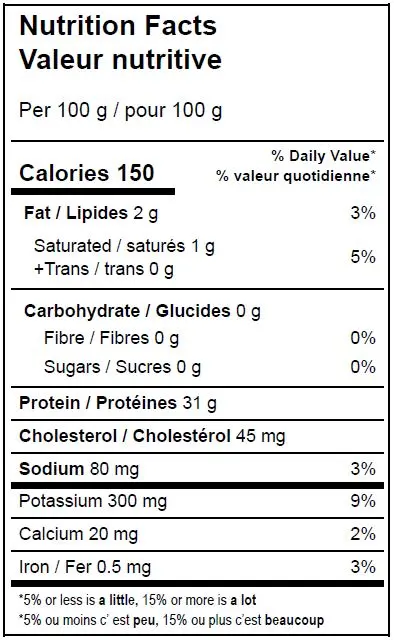 5267 - Skinless Albacore Tuna Loin - NFT