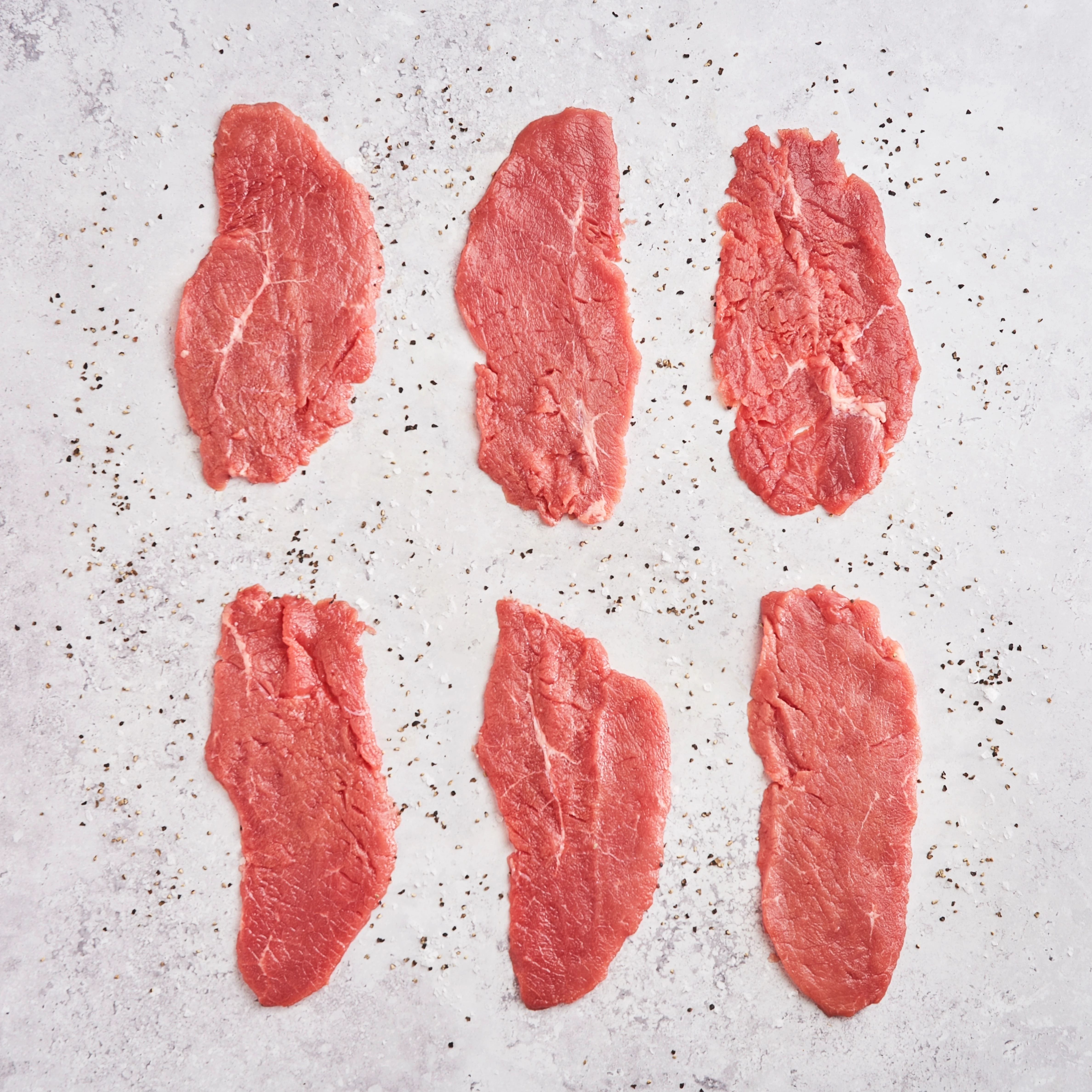 WFC 6600 NB Veal TopRoundCutlets RAW