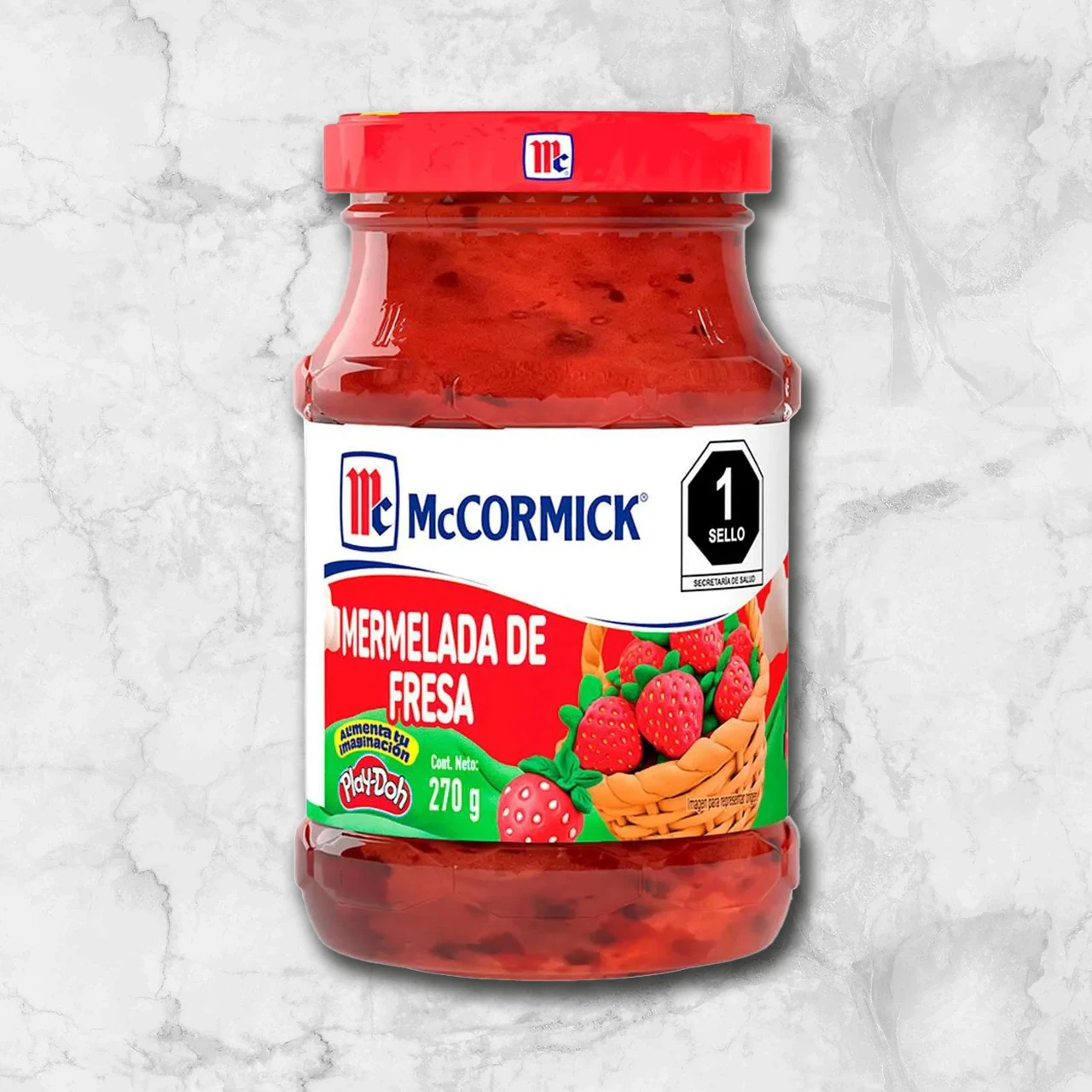 82248 WFMex Packaged MERMELADA DE FRESA MCCORMICK FRASCO 270 Secos (1)
