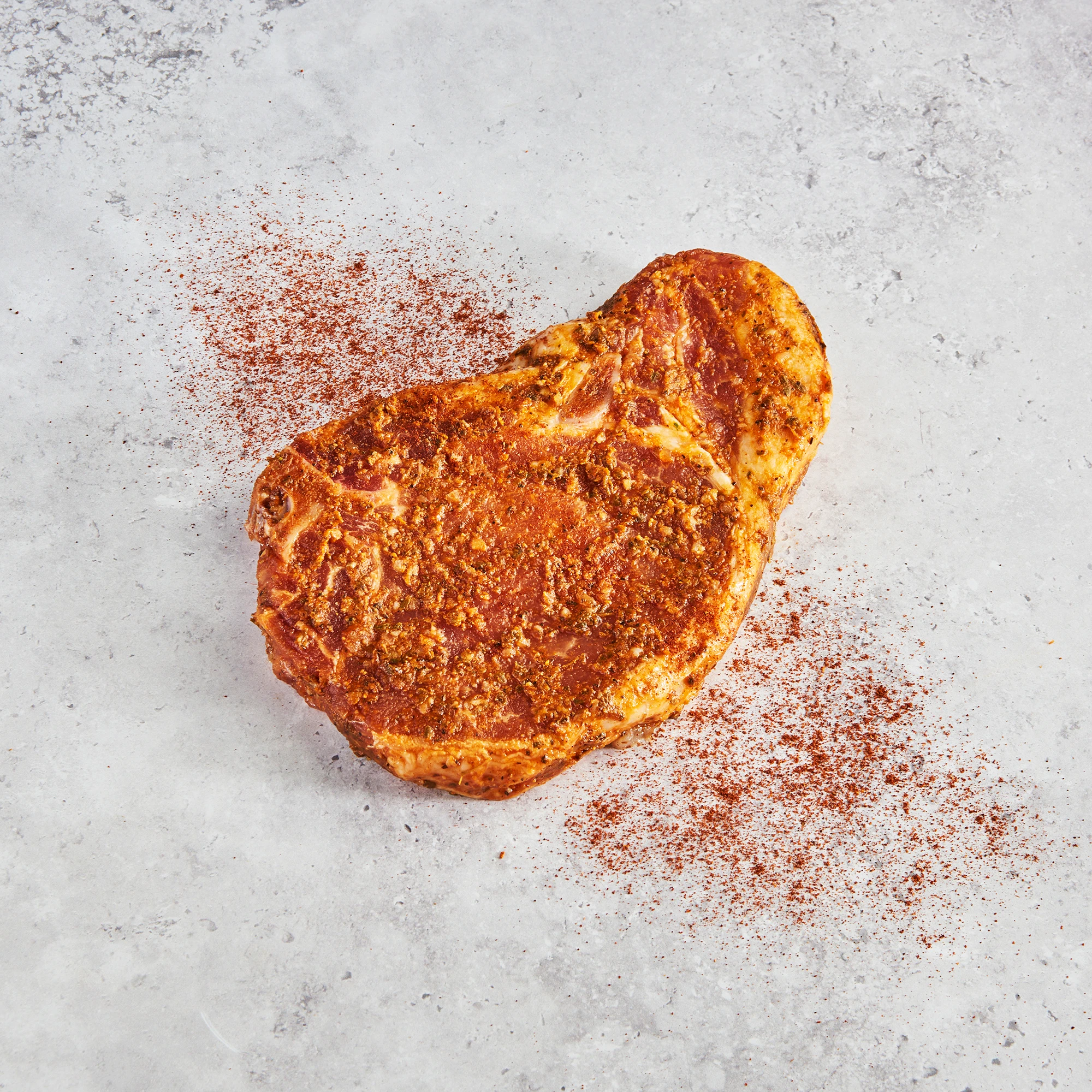 WFC 6938 Pork Greek Loin Chops RAW