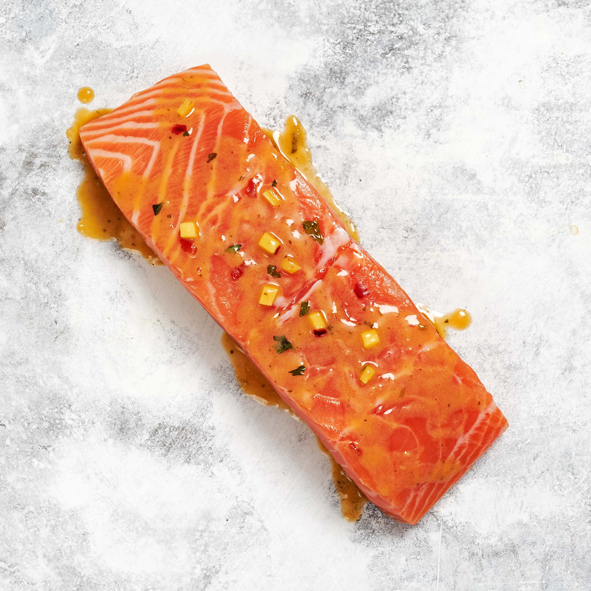 6126 WF Raw Skinless Salmon Ginger (Cook-In-Bag) Seafood