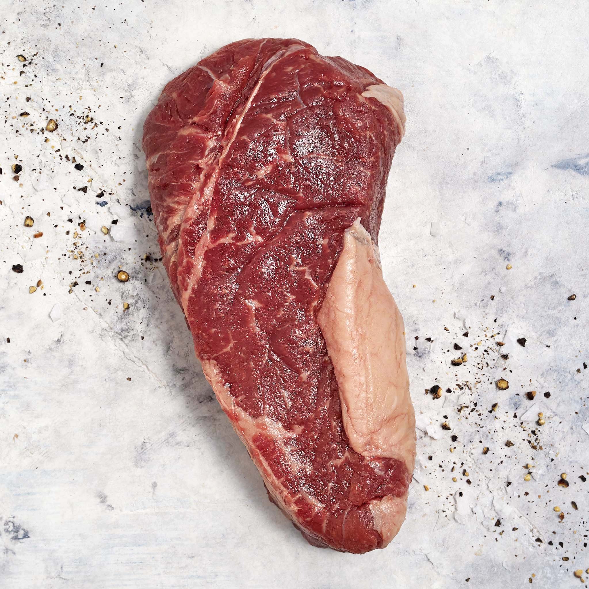 5625 WF RAW Bison NY Strip Steak specialty meats