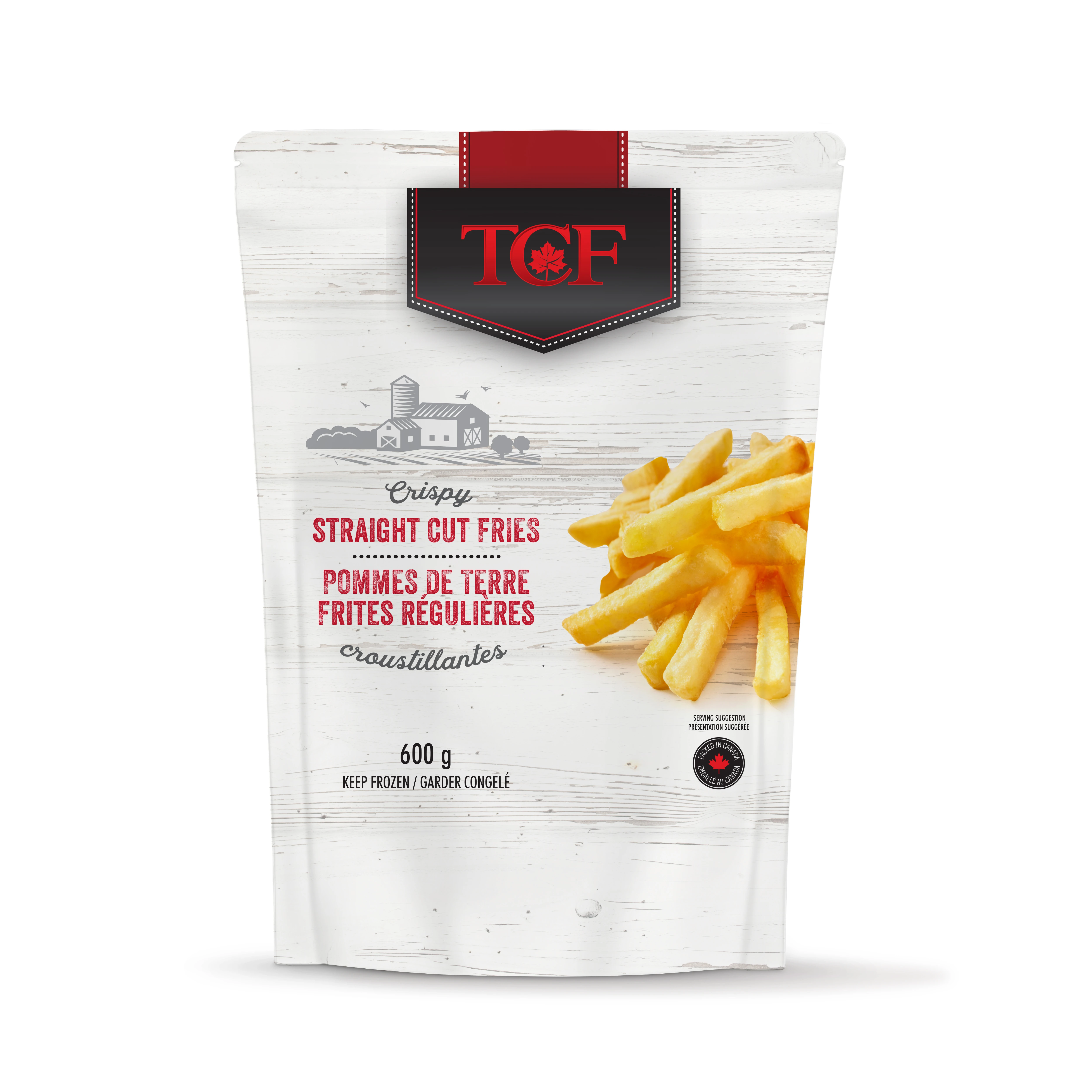 26603 PACKAGING Straight Cut Fries - TCF