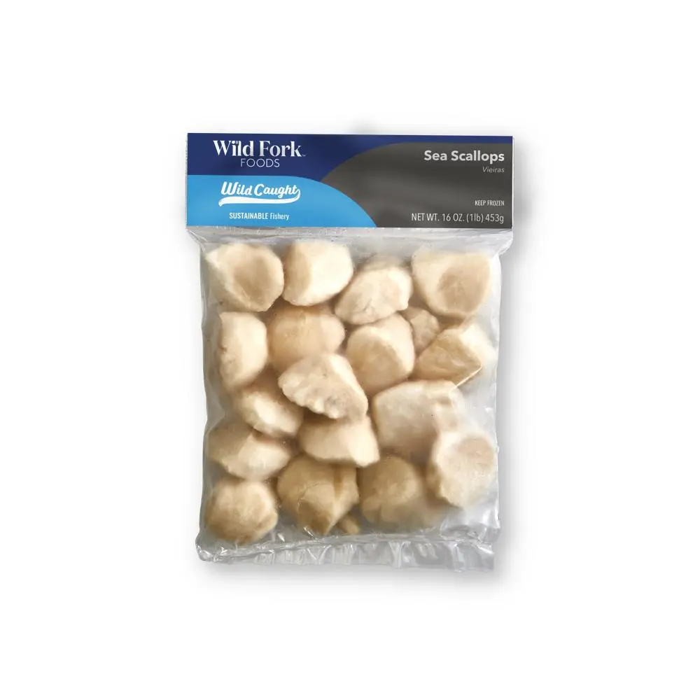 6033 WF PACKAGED Sea Scallops Seafood