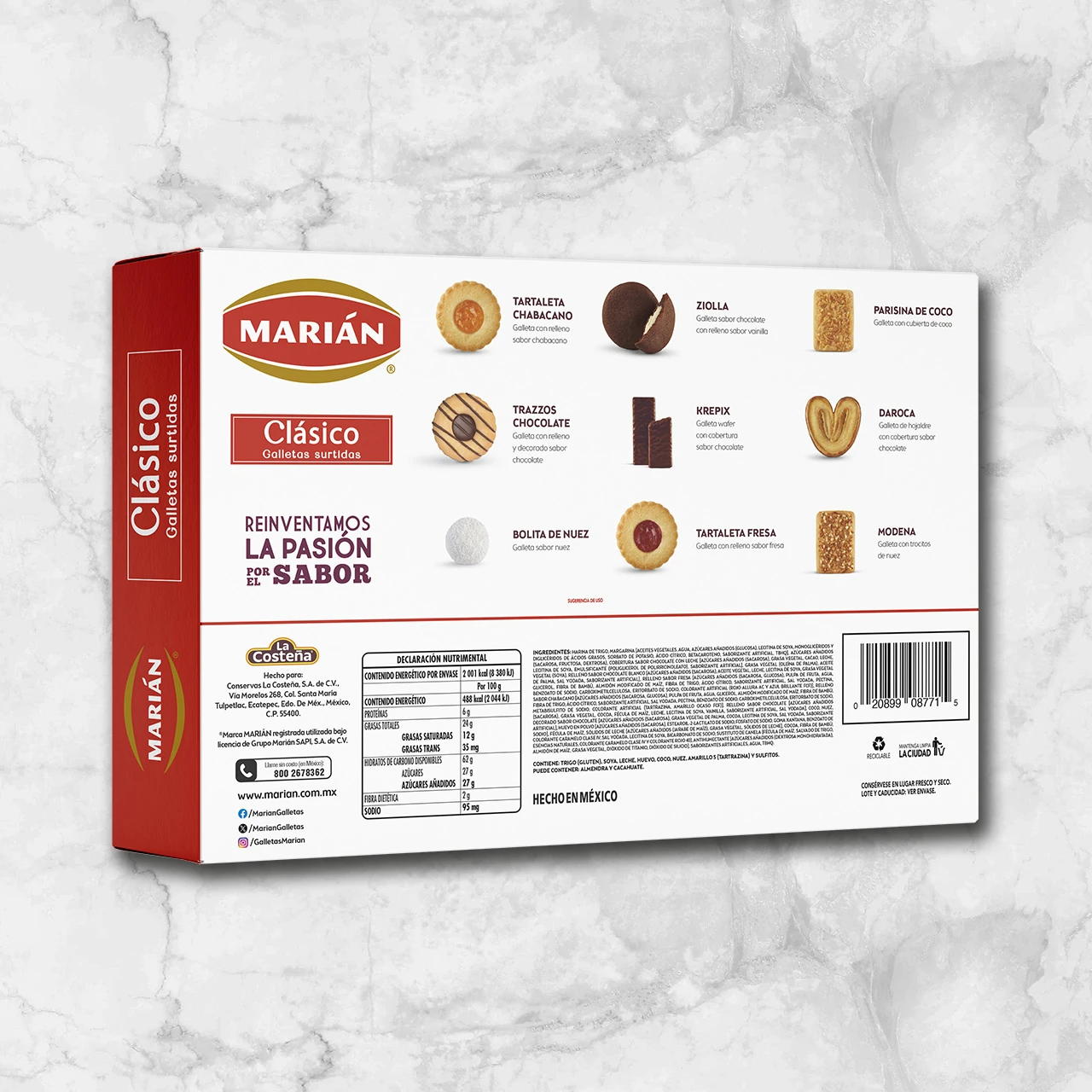 82243 WFMex Packaged2 CLASICO SURTIDO 410g Secos