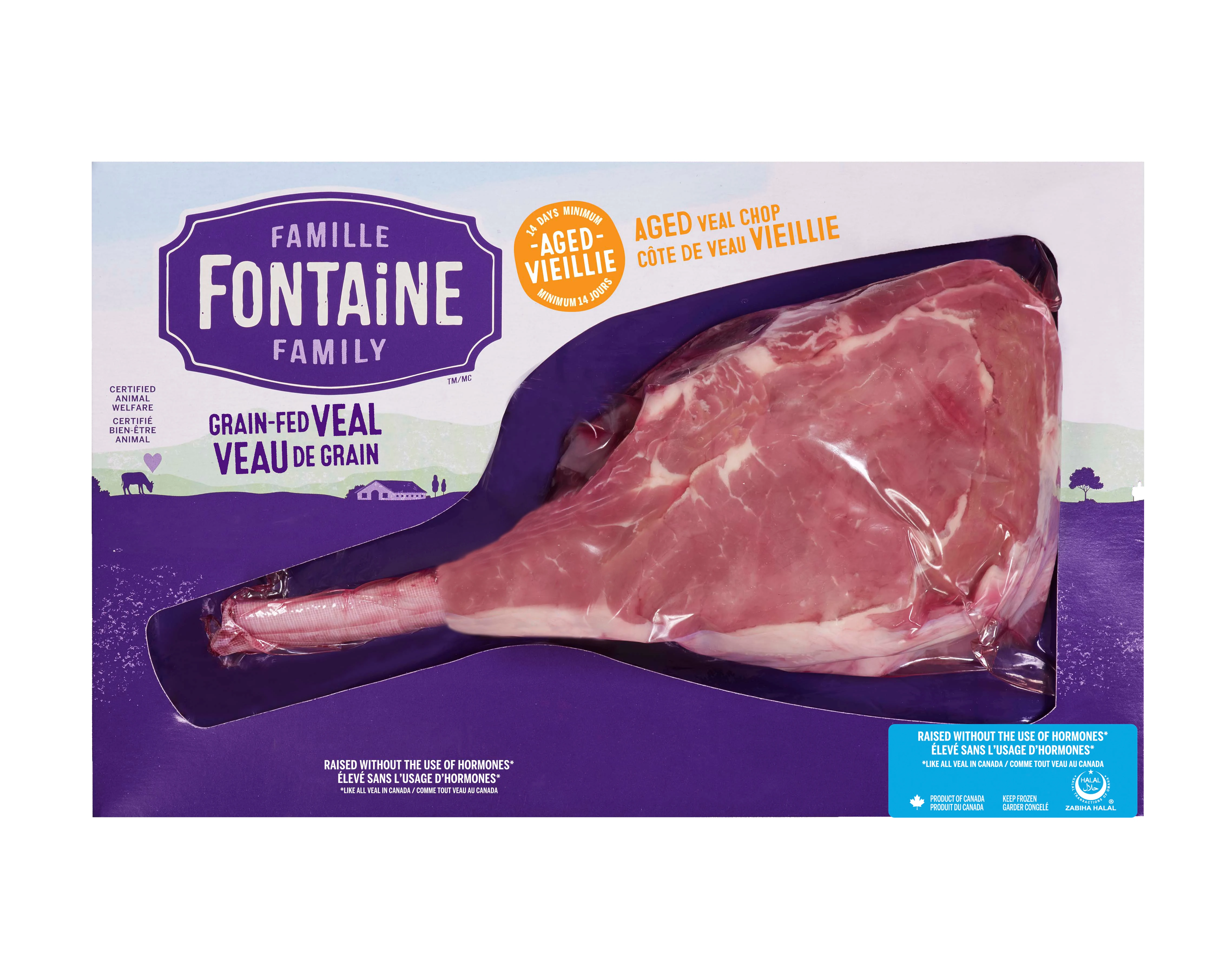 WFC 6605 NB Veal Chop FrenchCutRib Product