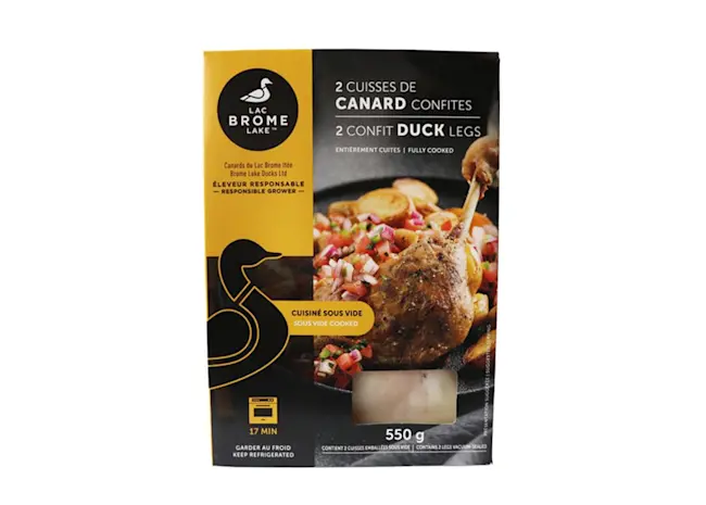 ARTWORK Duck Confit Legs 330g - Brome Lake