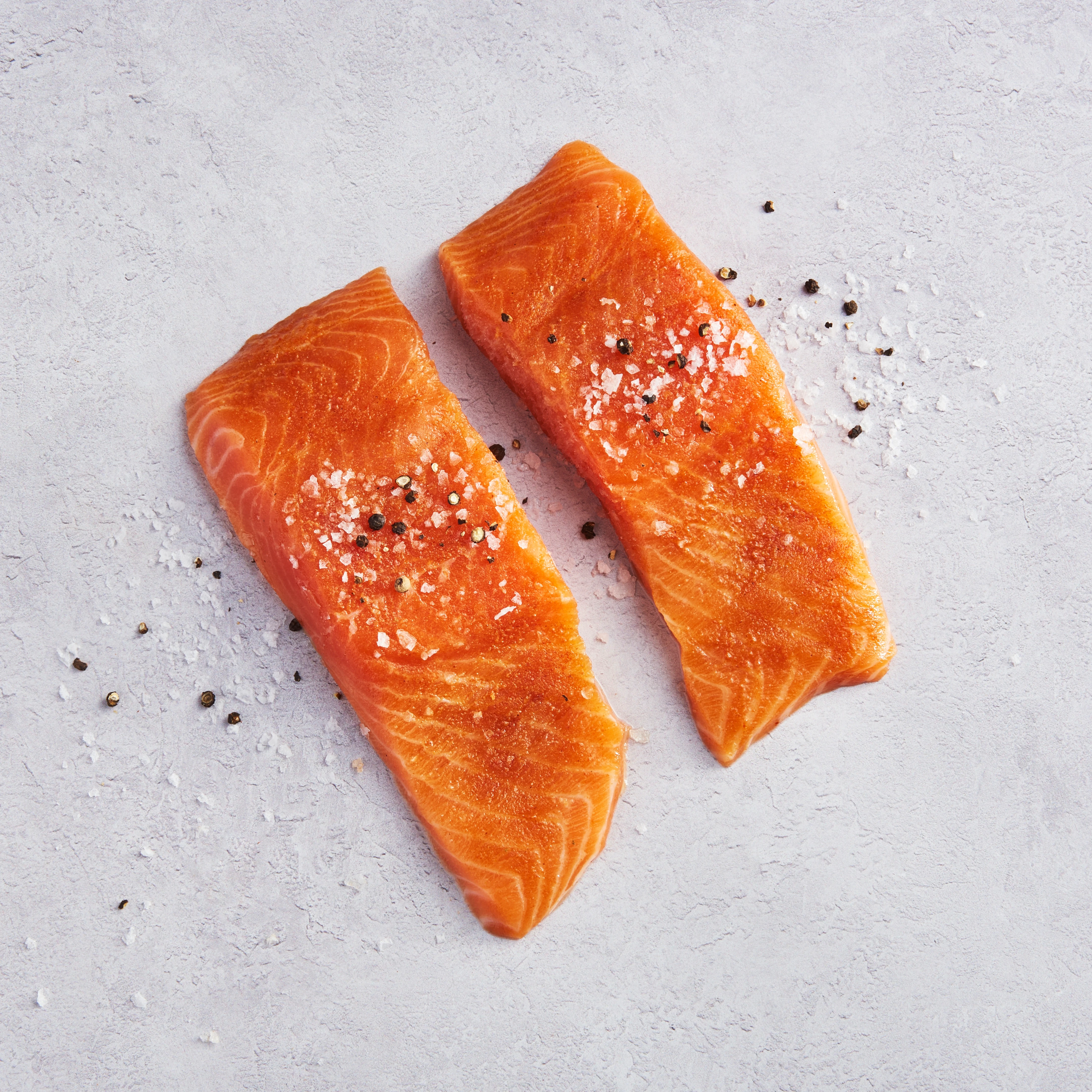 WFC 5208 Seafood Salmon Portions Hawaiian BBQ RAW