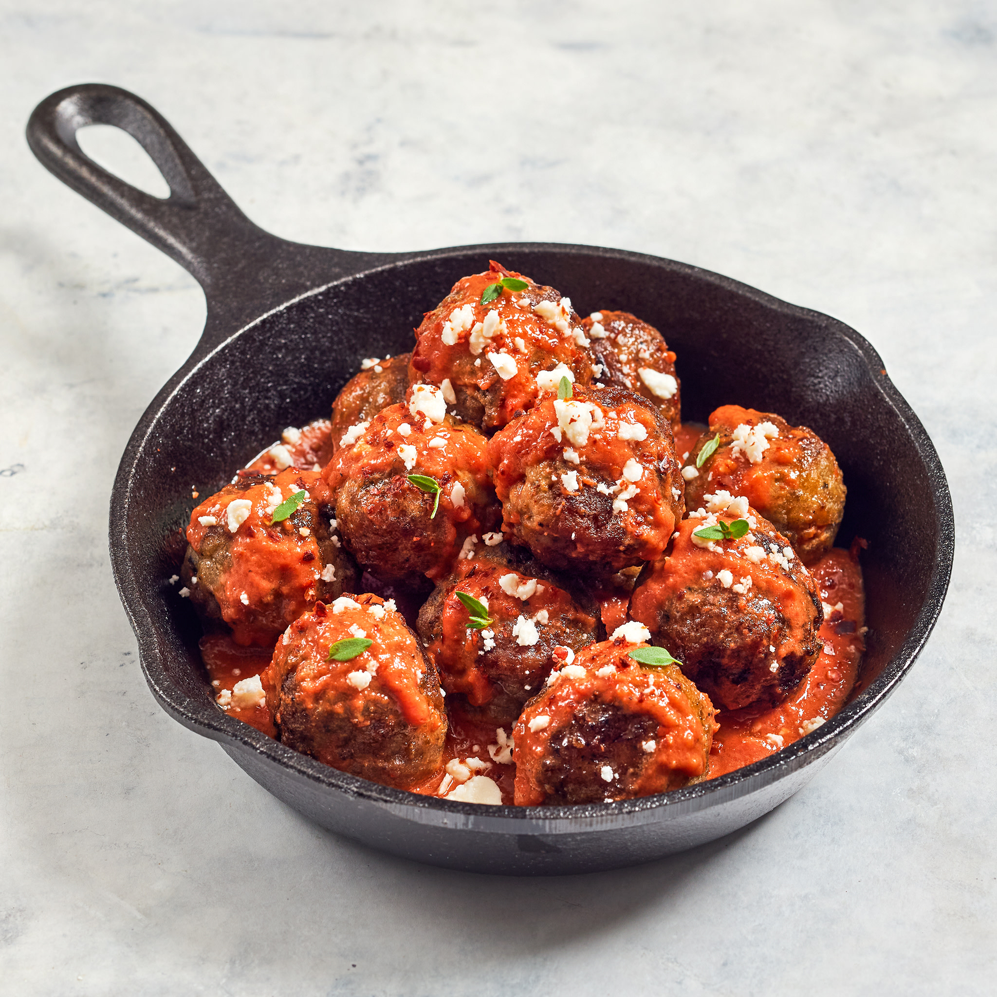 PLU 2649 WF PLATED Beef Lamb Meatballs (1)