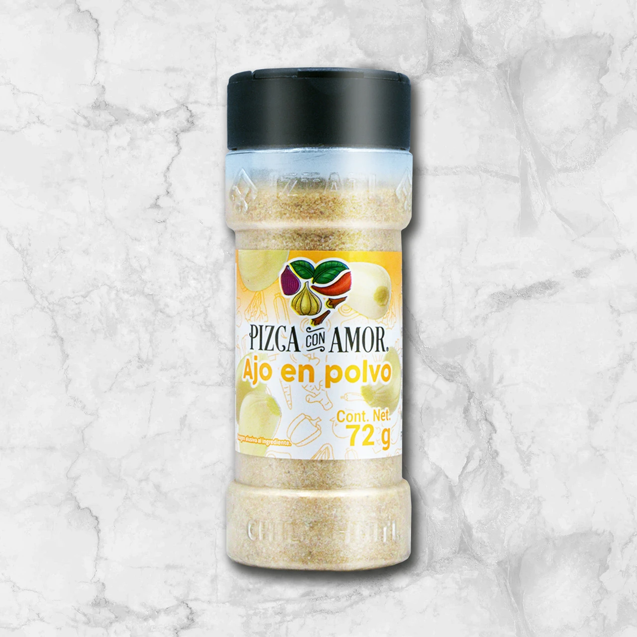 82514 WFMex PAckaged AJO EN POLVO PIZCA CON AMOR 72G Abarrotes