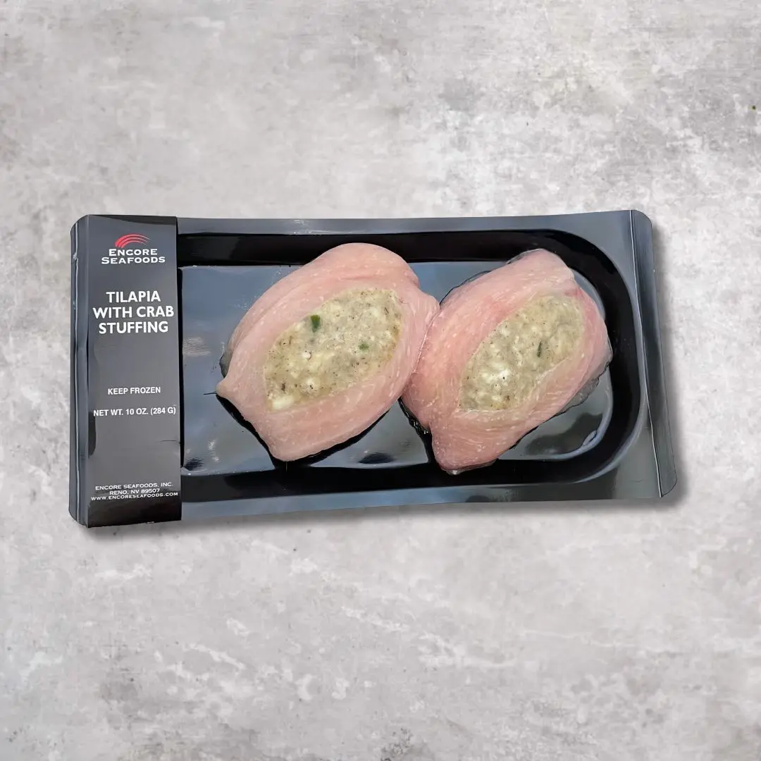 6349 PACKAGED Tilapia with Crab Stuffing