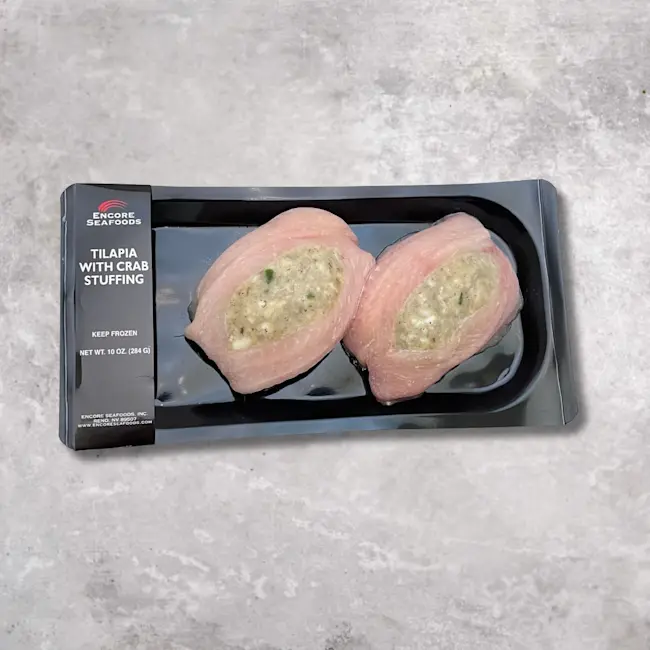 6349 PACKAGED Tilapia with Crab Stuffing