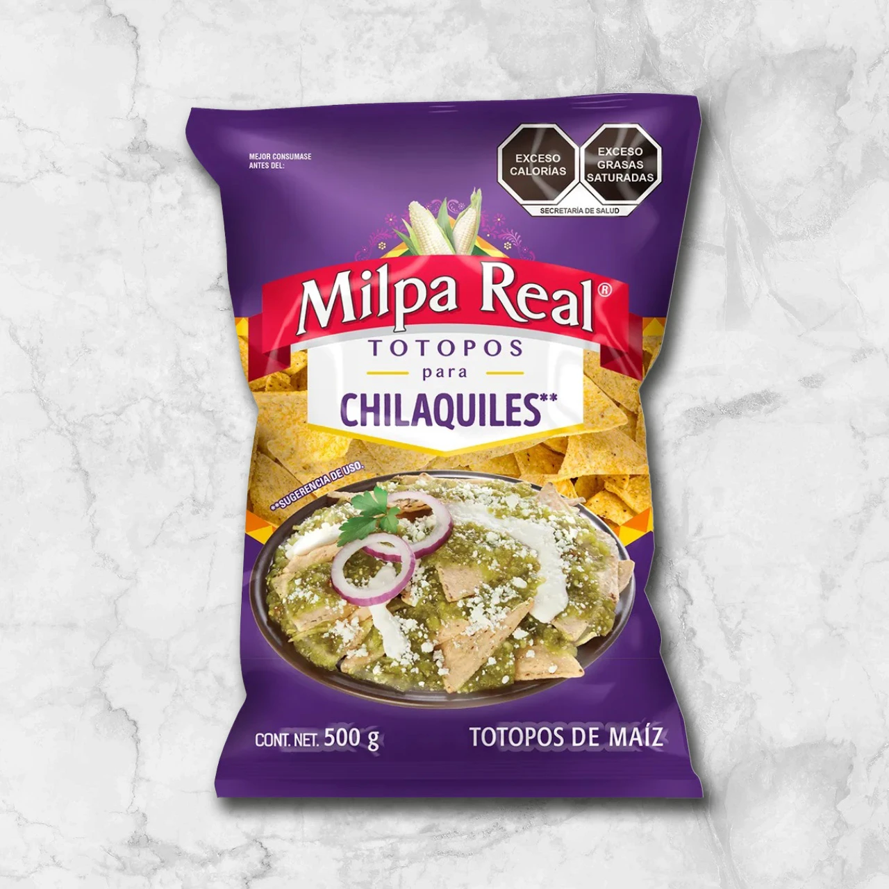 82172 WFMEx Paclaged TOTOPOS CHILAQUILES BIMBO 500g Secos