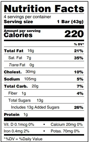 7446 NFT Pecan Dandy Dessert Bar - Ethel's Baking Co