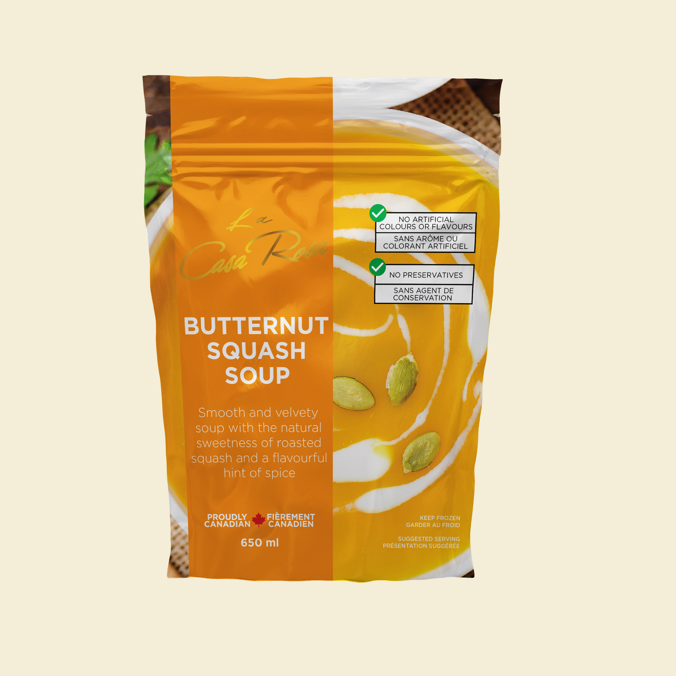 Soup, Butternut Squash 650mL - LCR