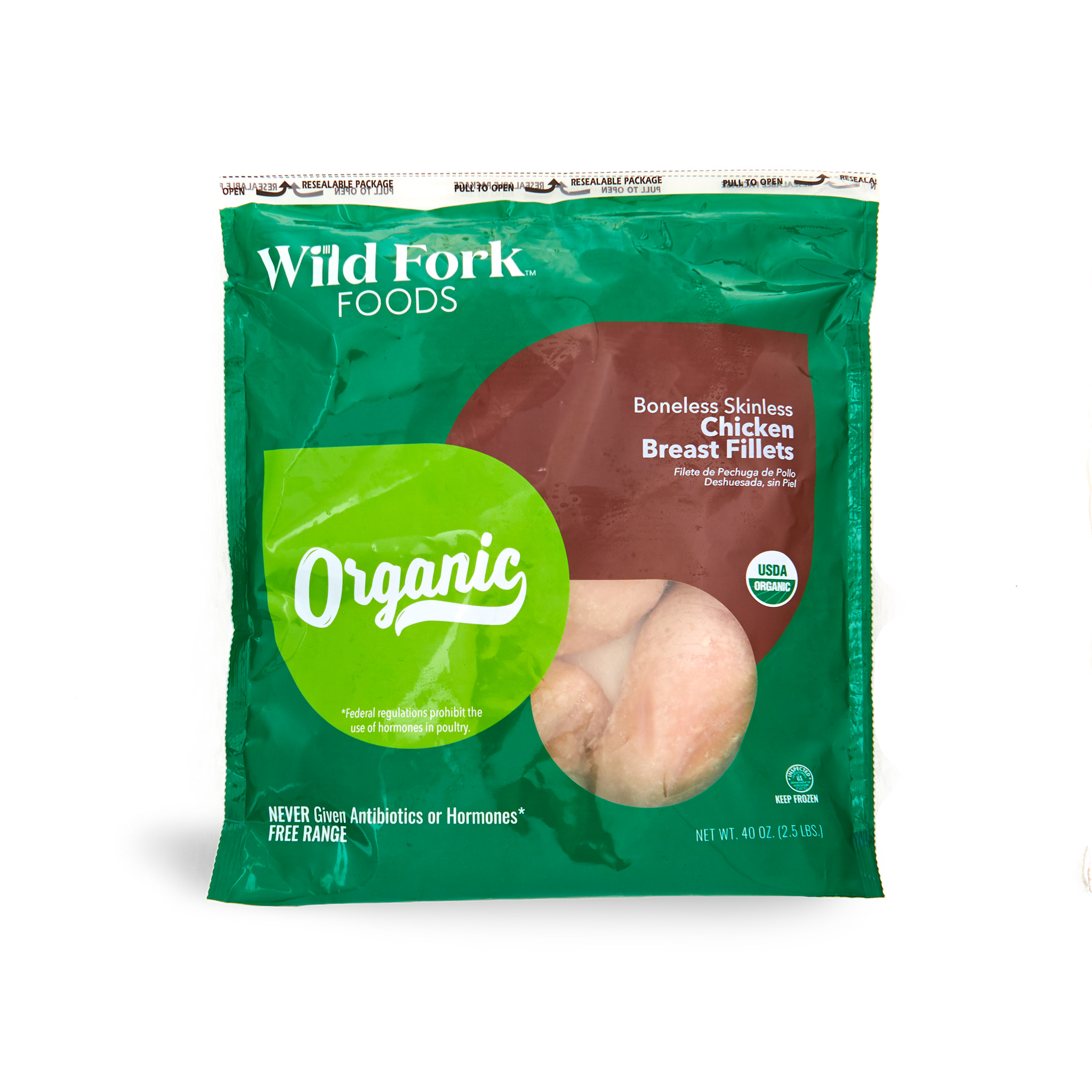4301 WF PACKAGED Organic Chicken Breast Poultry