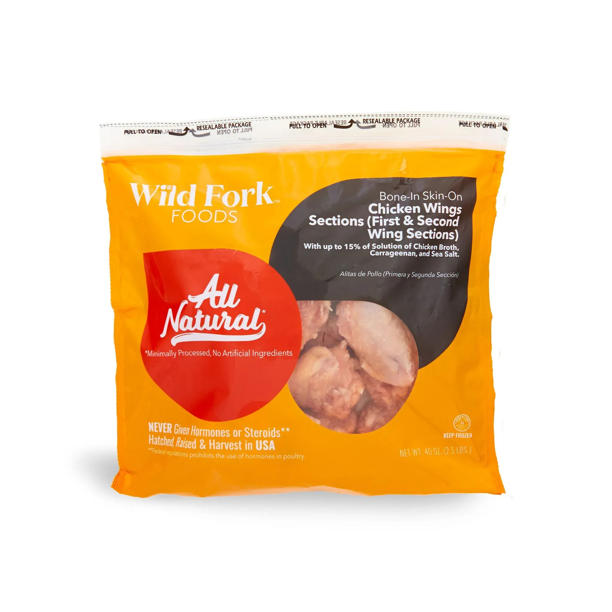 4208 WF PACKAGED Chicken Wings Sections Poultry
