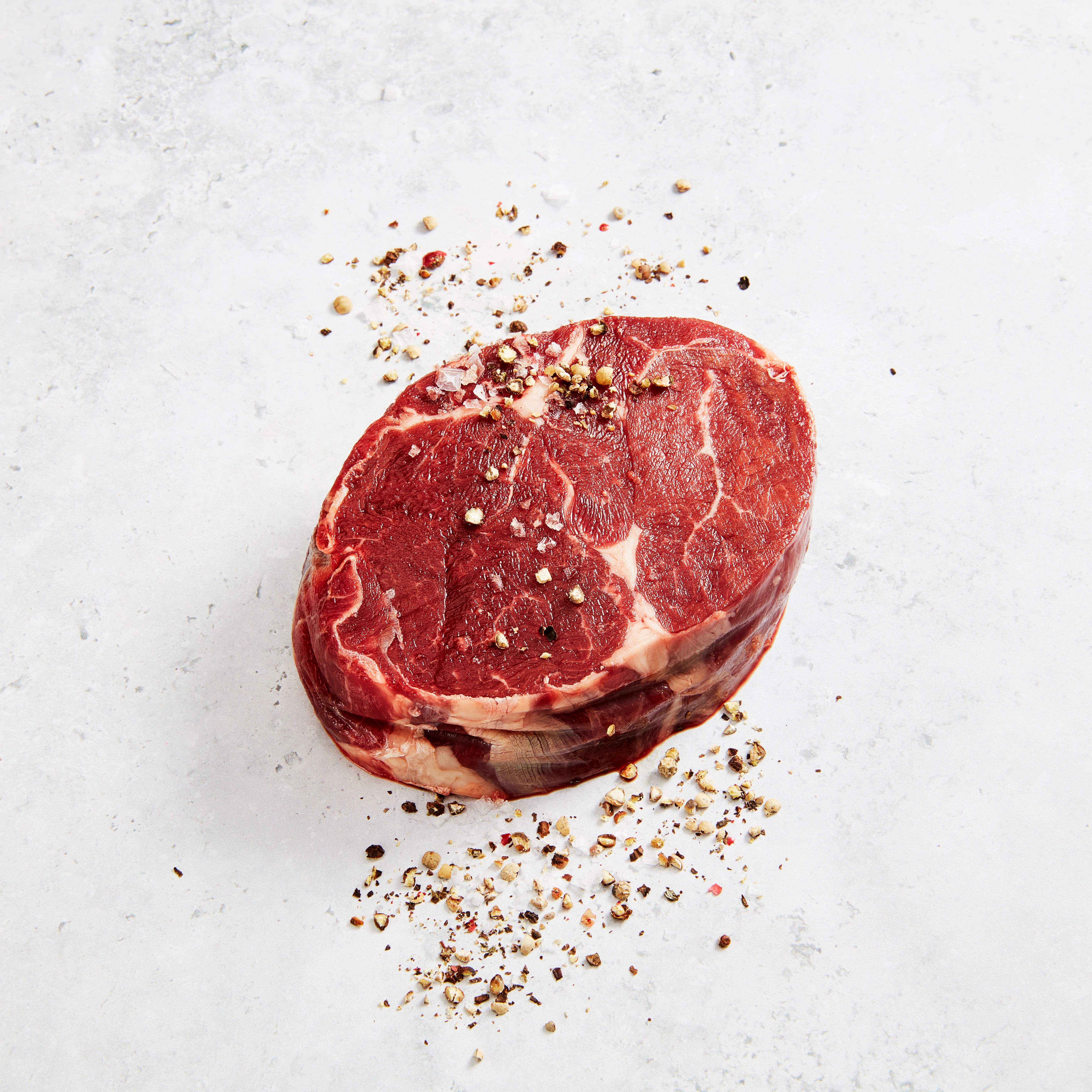 WFC 8263 Elk RibEye Steak RAW
