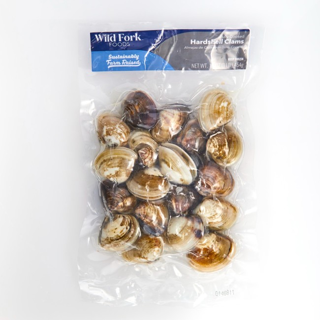 6004 WF PACKAGED Fully Cooked Hard Shell Clams Seafood