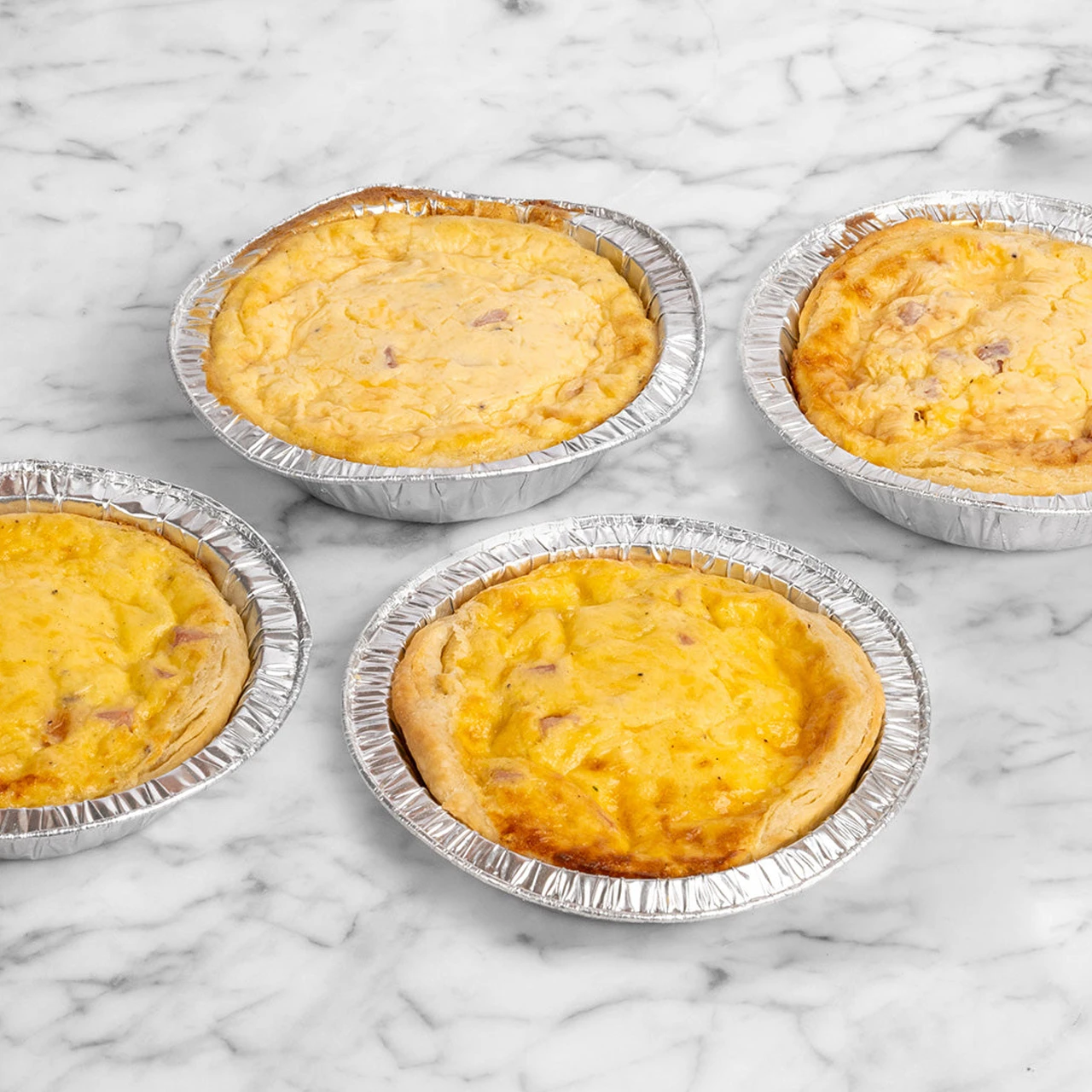 MINI QUICHES DE JAMÓN Y QUESO