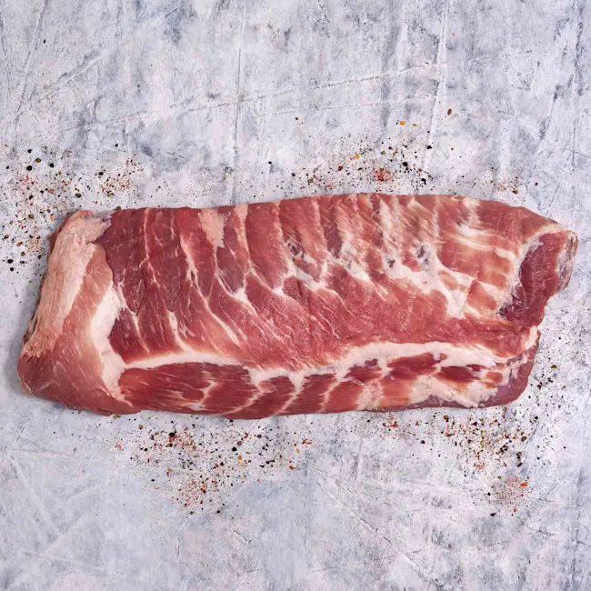 WFC 6920 6960 Pork Ribs SideWhole Raw