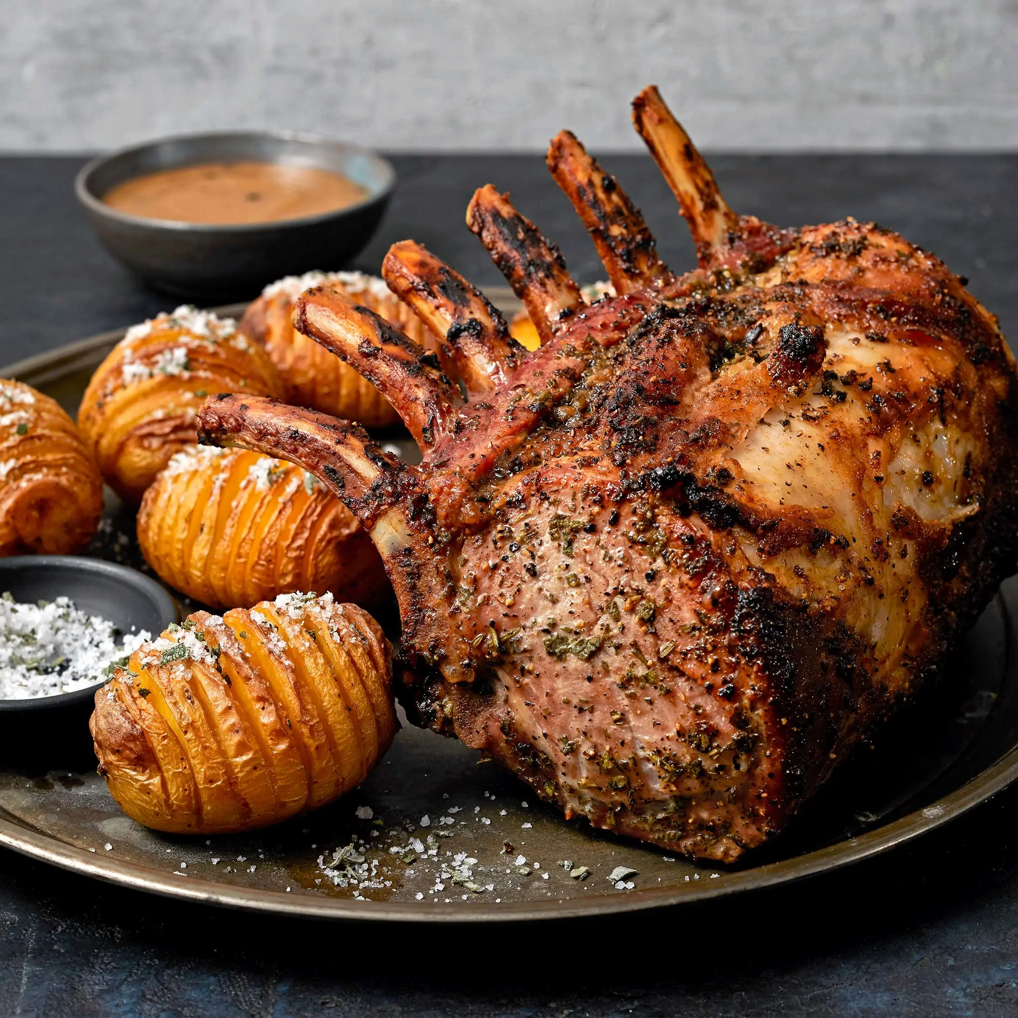 WFC 6911 Pork Roast BIRibRack Lifestyle