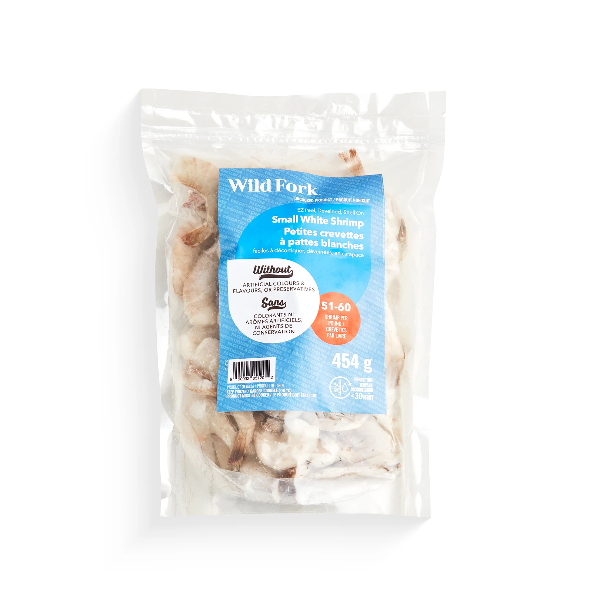 WFC 5120 Seafood Shrimp White 51-60 Small PD