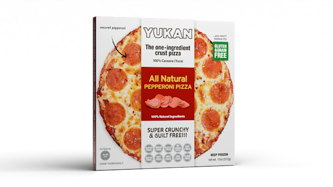 8274 ARTWORK Pepperoni GF Pizza 11oz - Yukan