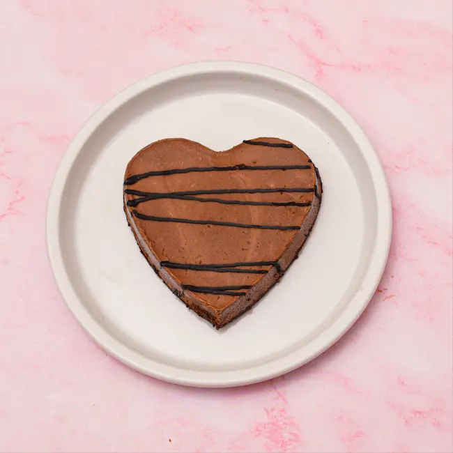 7428 Chocolate Truffle Heart Cheesecake