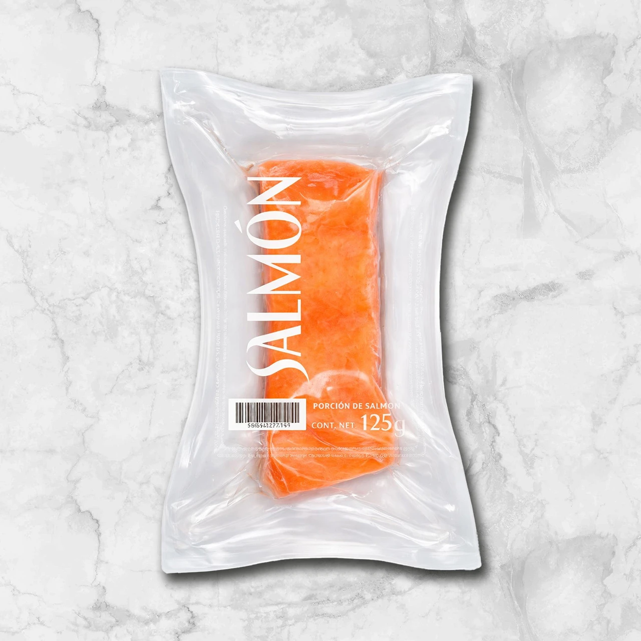 82379 WFMex Packaged PORCION DE SALMON 125g Pescados