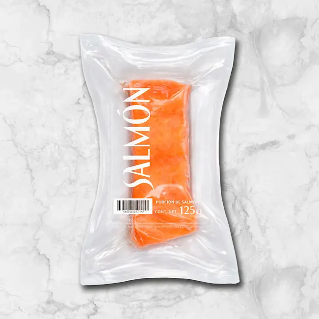 82379 WFMex Packaged PORCION DE SALMON 125g Pescados