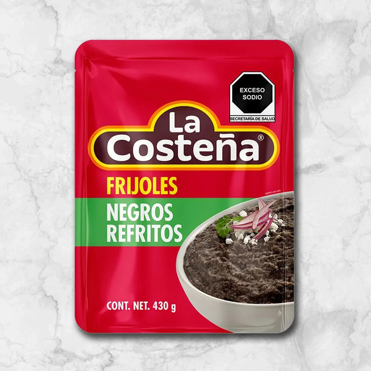 82124 WFMex Packaged LA COSTEÑA NEGROS REF BOLSA 12 430 G Secos
