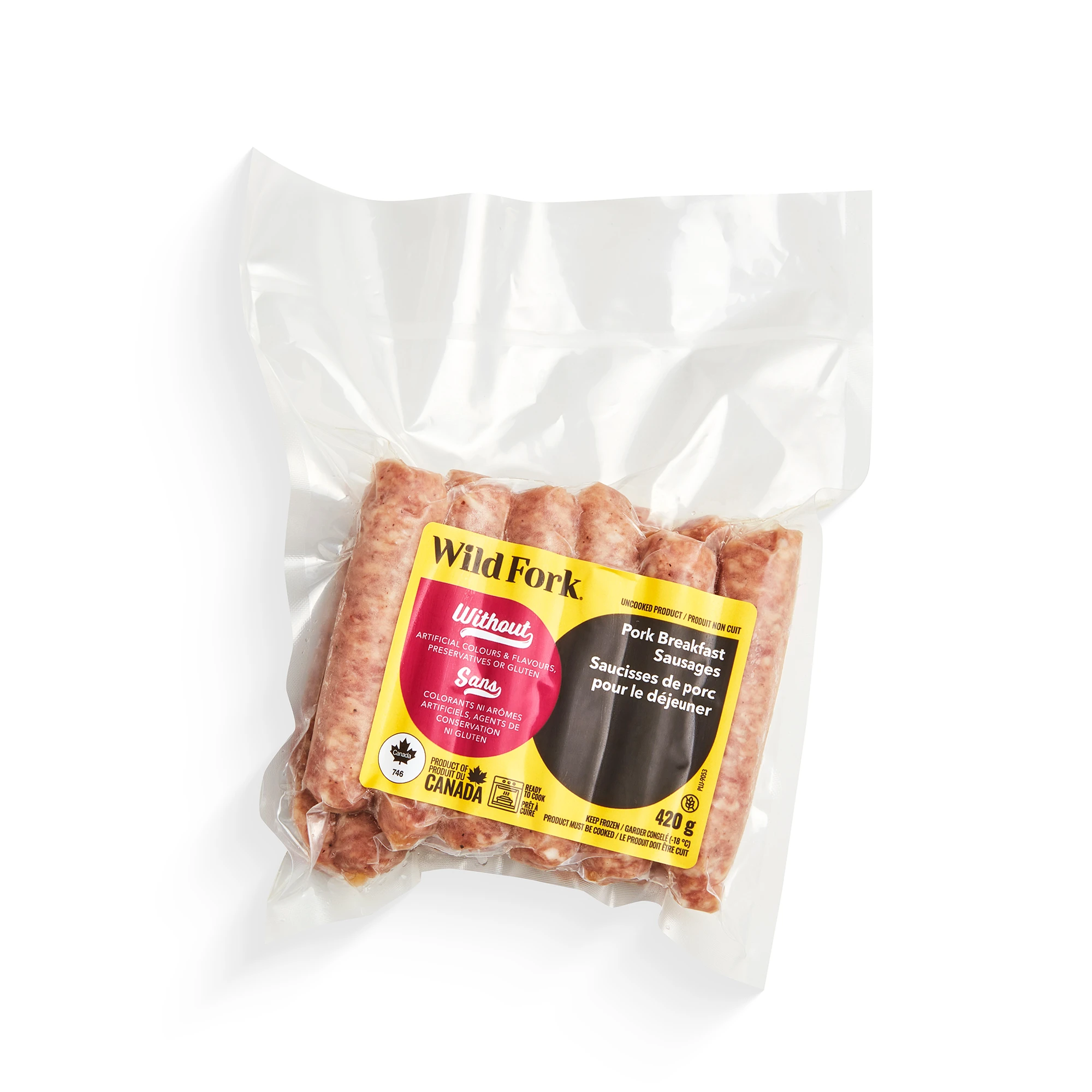 WFC 9053 Grounds Pork Breakfast Sausage PD