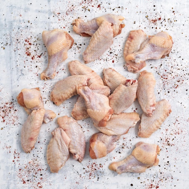 4432 WF RAW Chicken Wings Sections Poultry