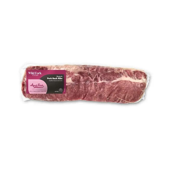 3554 PACKAGED Pork Bone-In Back Ribs - CA&MA Only