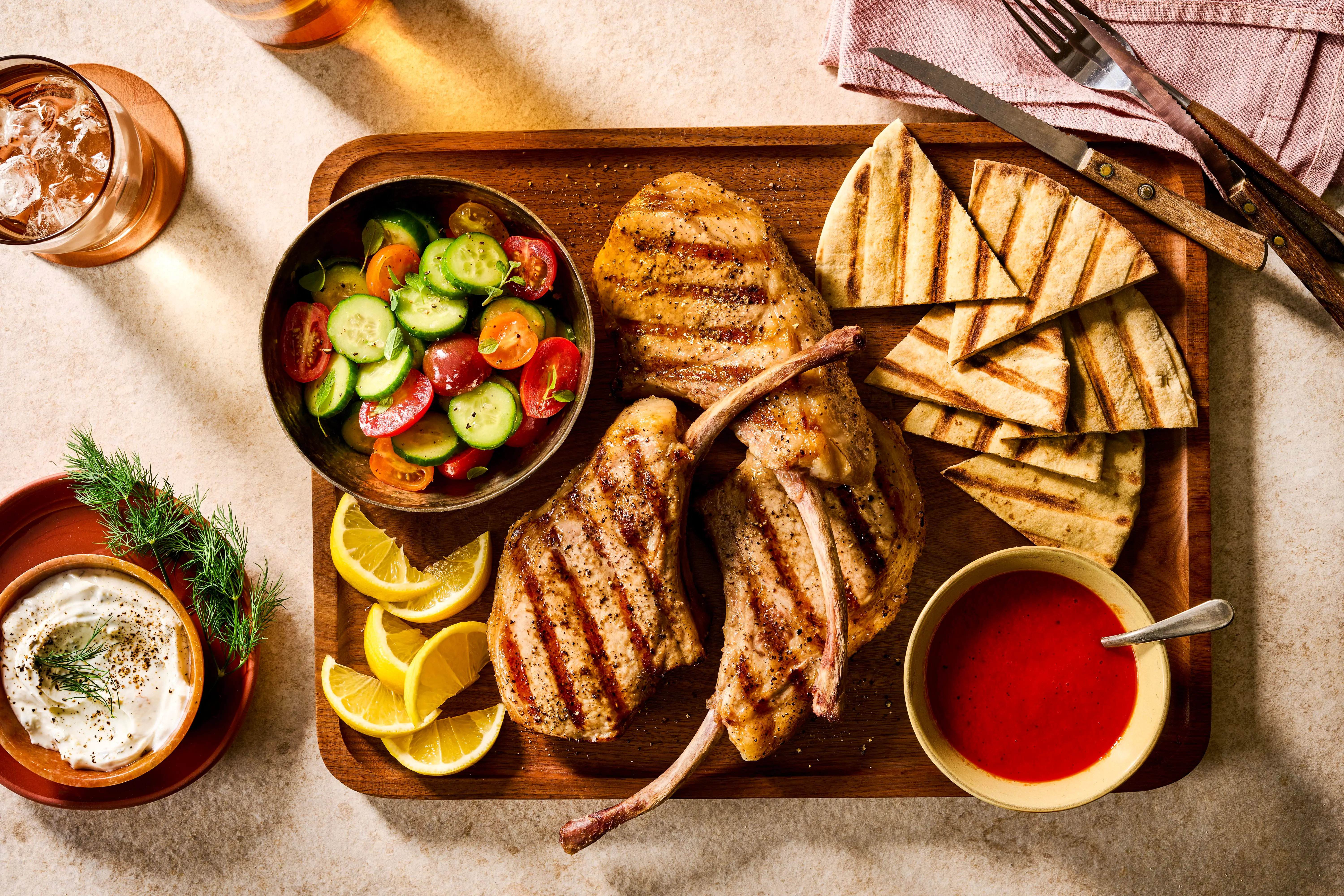 26980 Cooked Tomahawk Pork Berkshire