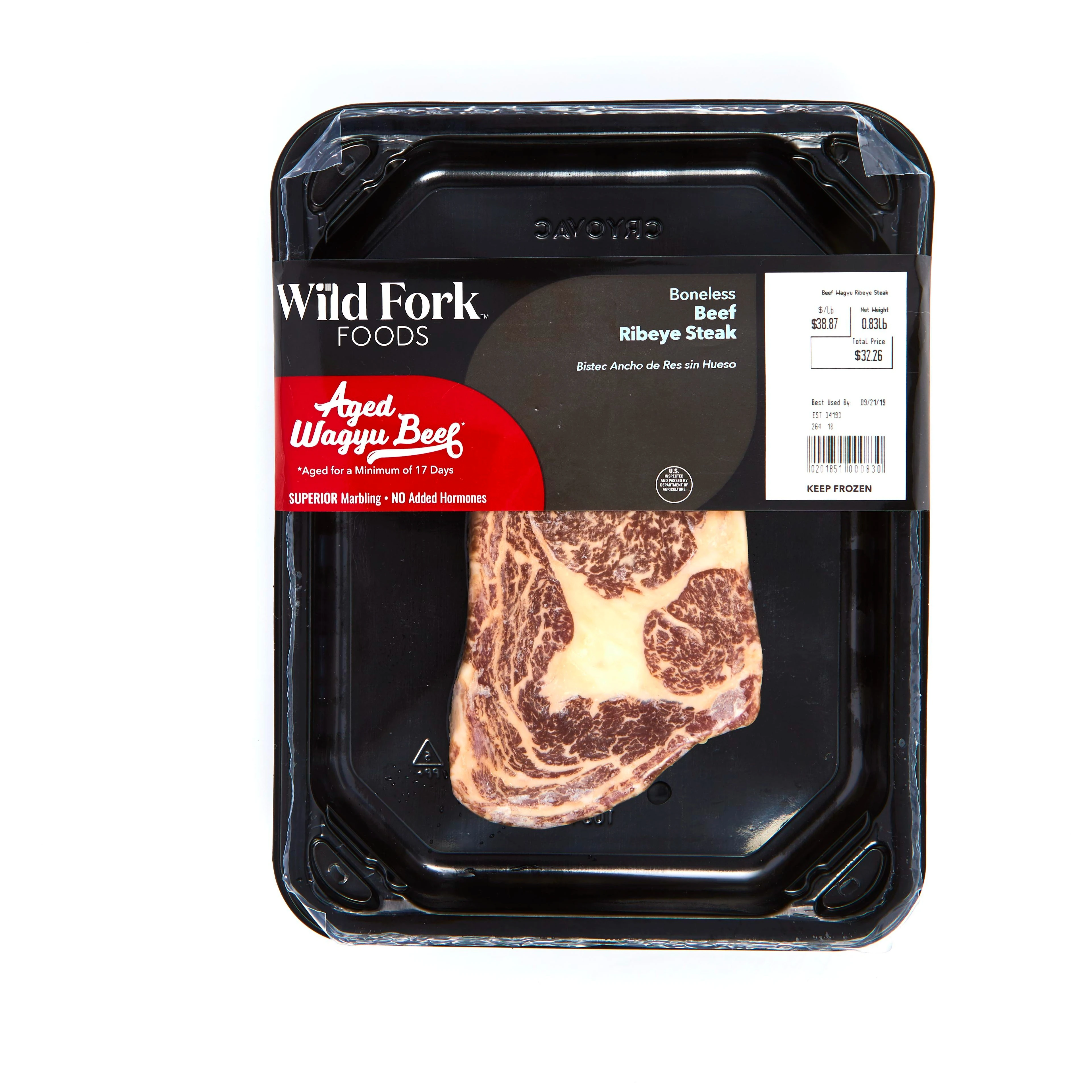 1851 WF PACKAGED Wagyu Beef Ribeye Steak Beef