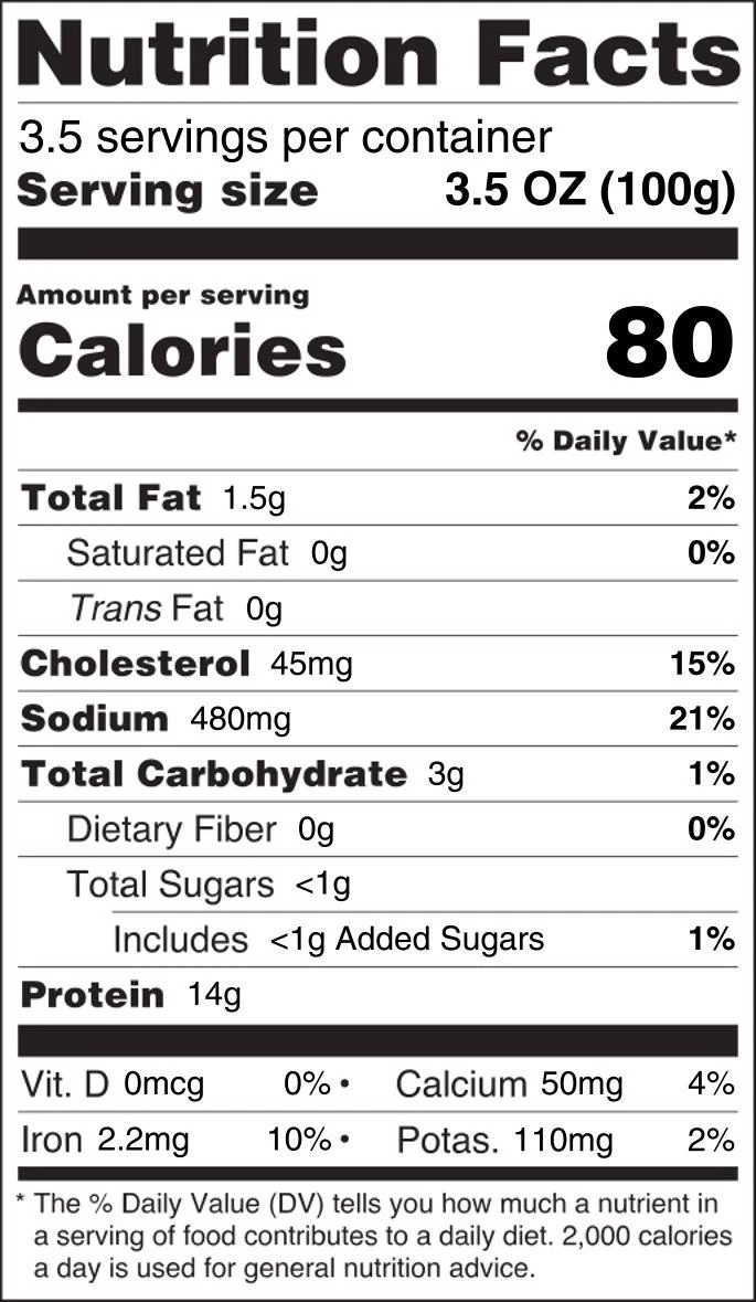 NFT Mediterranean Style Seafood Mix 12.3oz