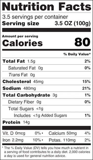 NFT Mediterranean Style Seafood Mix 12.3oz