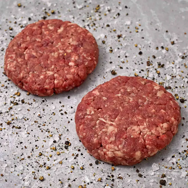 WFC 9000 Grinds Burger Angus Raw