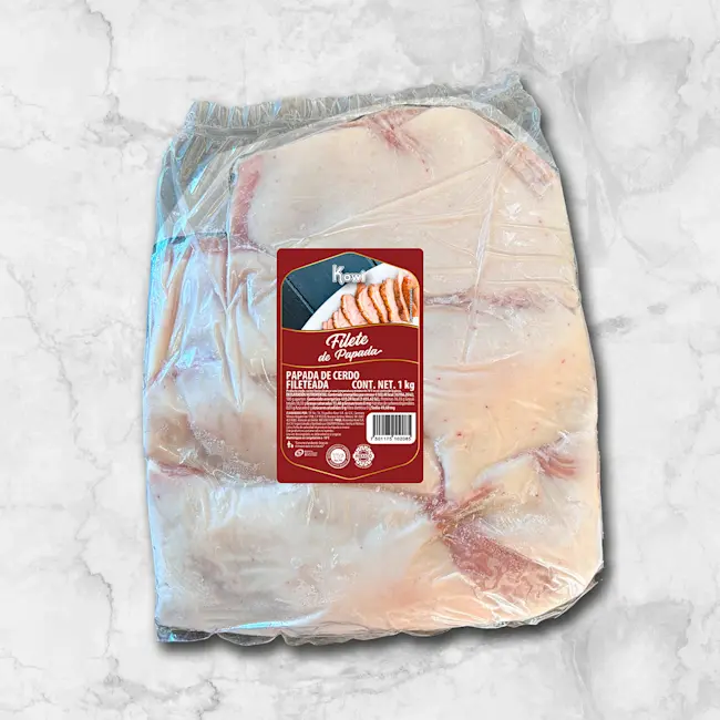 82315 WFMex Packaged FILETE DE PAPADA DE CERDO 1KG Cerdo