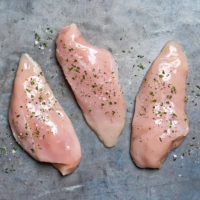 4601 RAW Pasture Raised Boneless Skinless Chicken Breast