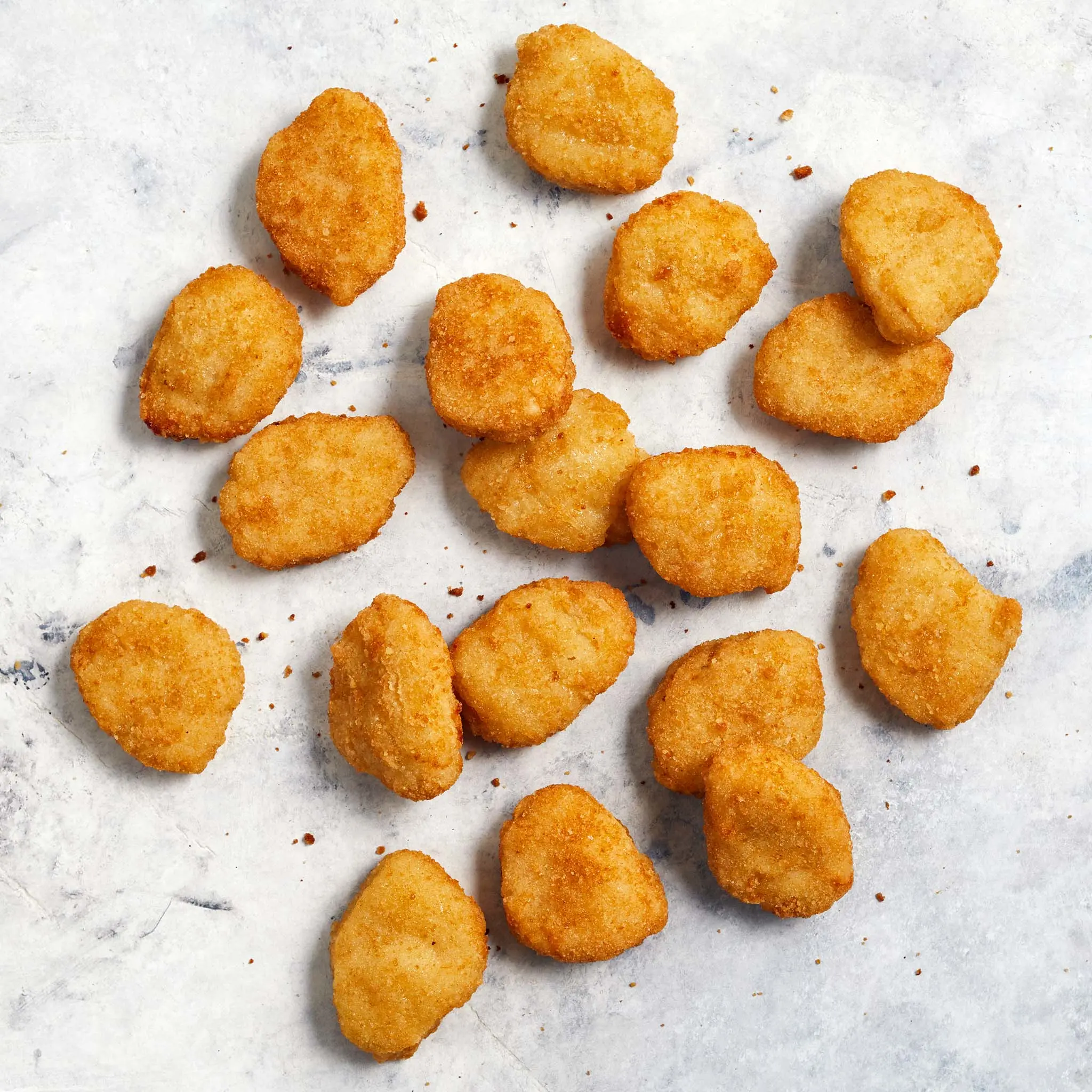 4438 WF Raw Fully Cooked Chicken Nuggets Poultry