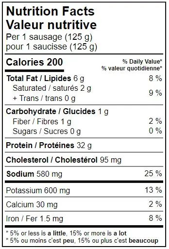 9091 - Smoked Andouille Sausage