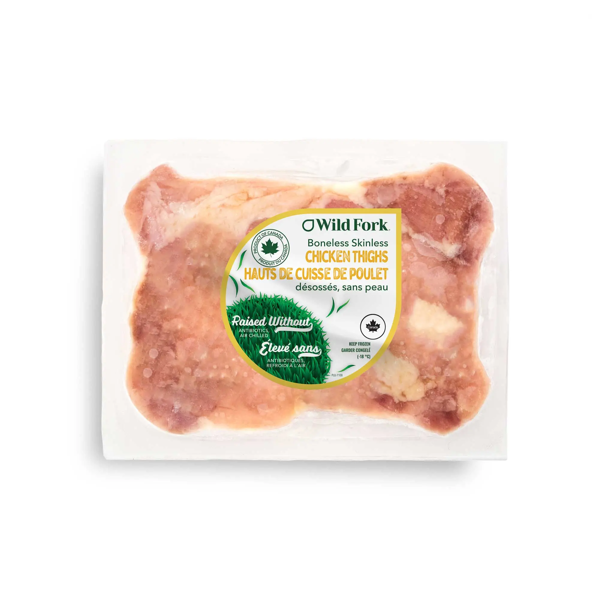 WFC 7108 Chicken Thighs BonelessSkinless Product